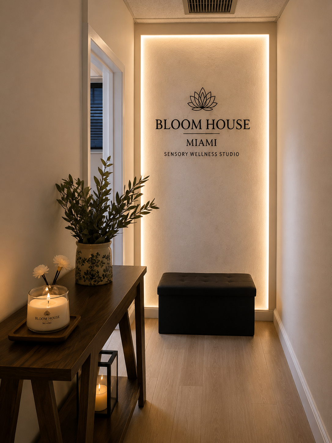 Bloom House Miami private studio entrance